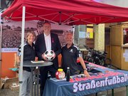Purzelmarkt Billigheim: Fritz Walter-Stiftung mit Kanälchers-Stand verteten